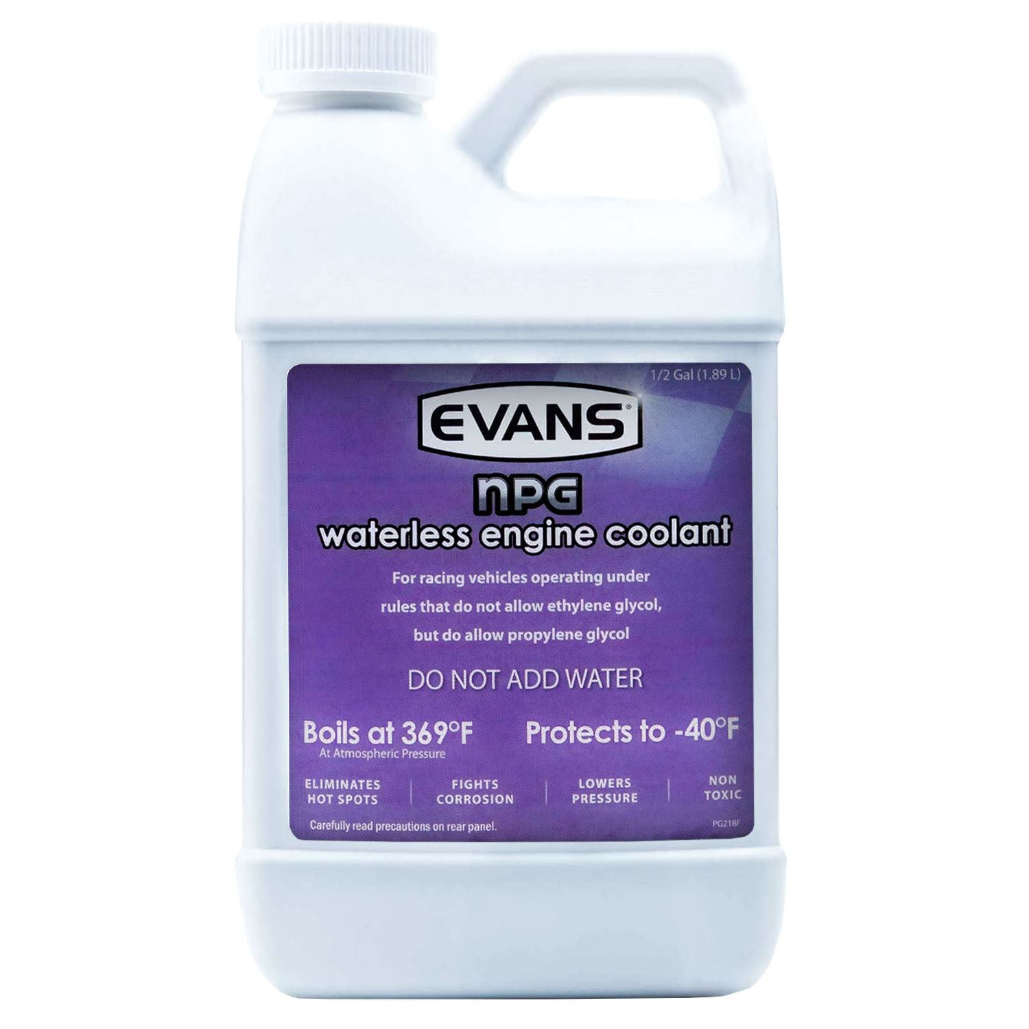 EVANS COOLANT NPG WATERLESS COOLANT (1/2 Gallon)